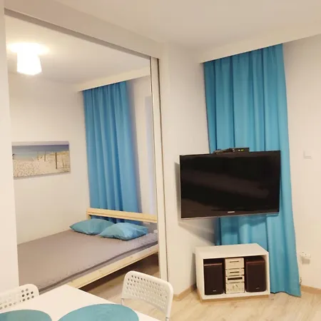 Apartament Kapitalny przy porcie w Kołobrzegu z rowerownią i placem zabaw-3
